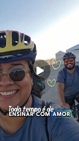 Vídeo de aula de bike da Pedalamos no Instagram