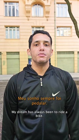 Vídeo de aula de bike da Pedalamos no TikTok